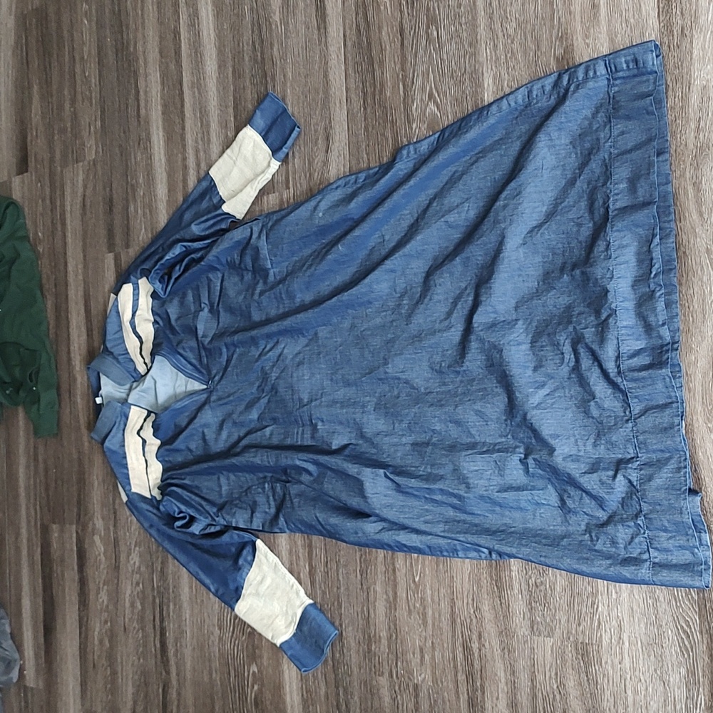 Mashroo denim Thobe. labeled as XXL but fits like XL